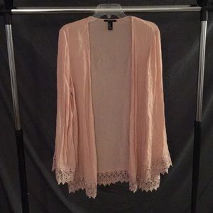 Pink Kimono Cardigan